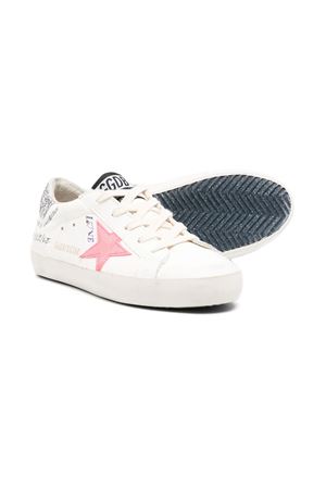 white leather sneakers GOLDEN GOOSE KIDS | GYF00101F00525511682